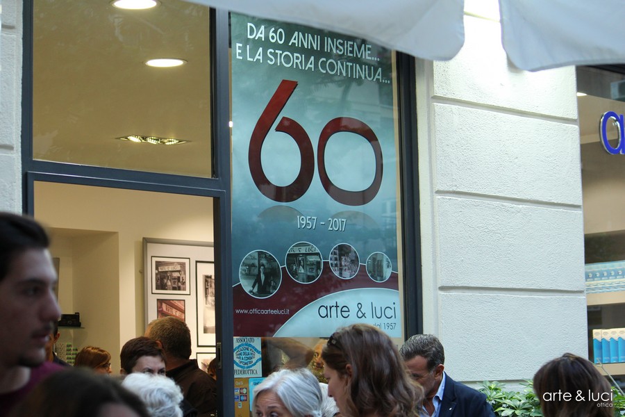 Festeggiamenti 60° anno di attività Ottica Arte & Luci Palermo